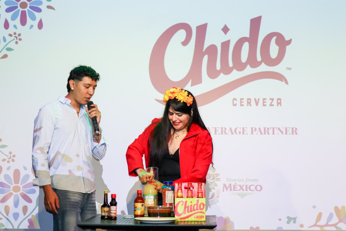 Chido Beer Beverage Partner slide at The Sugar Club
